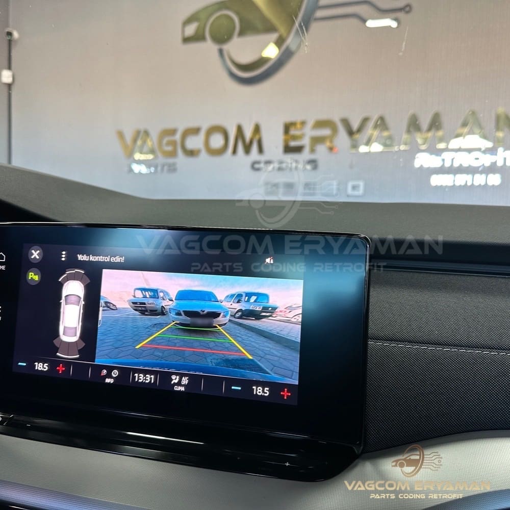 Skoda Octavia A8 Geri Görüş Kamerası Orijinal - Vagcom Eryaman